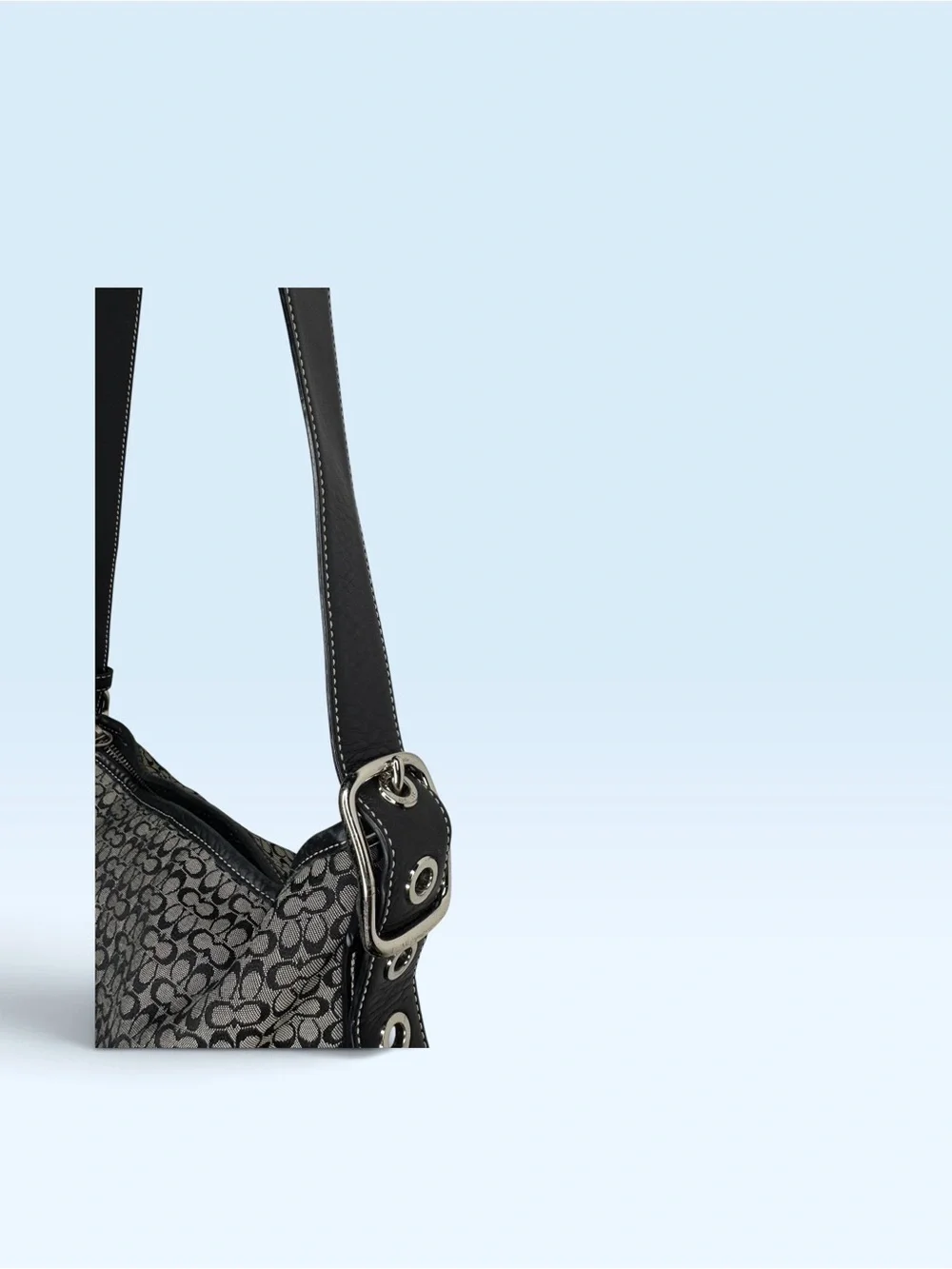 Coach 2006 Signature Mini Duffle Convertible Crossbody